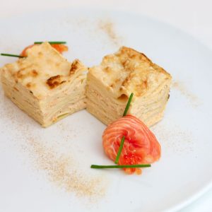 Gastronomia: Lasagne fantasia al salmone - g.500