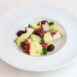 Gastronomia: Polpo con patate alla mediterranea - g.500
