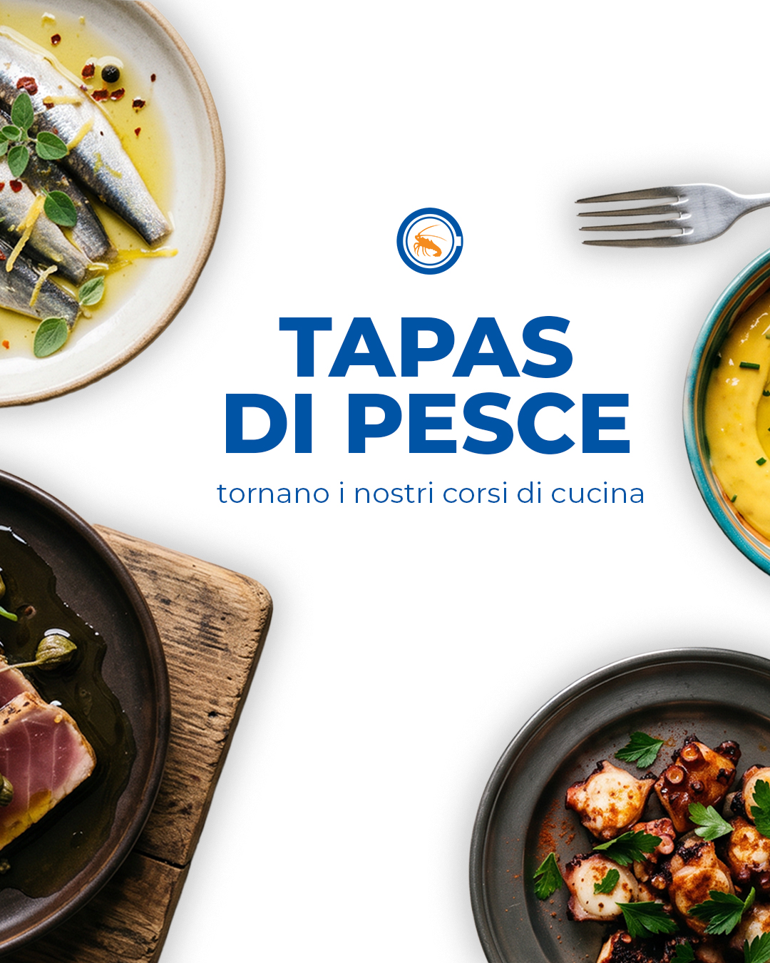 Cooking Lab: Tapas di pesce